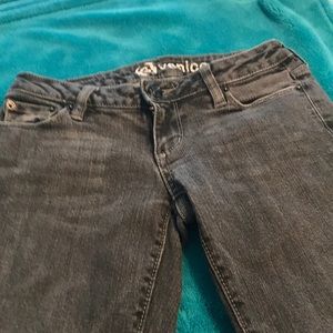 Black Bullhead straight leg jeans